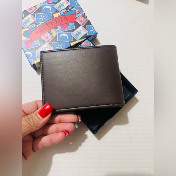 Lotería El Corazon men’s wallet BNWT - Picture 3 of 5
